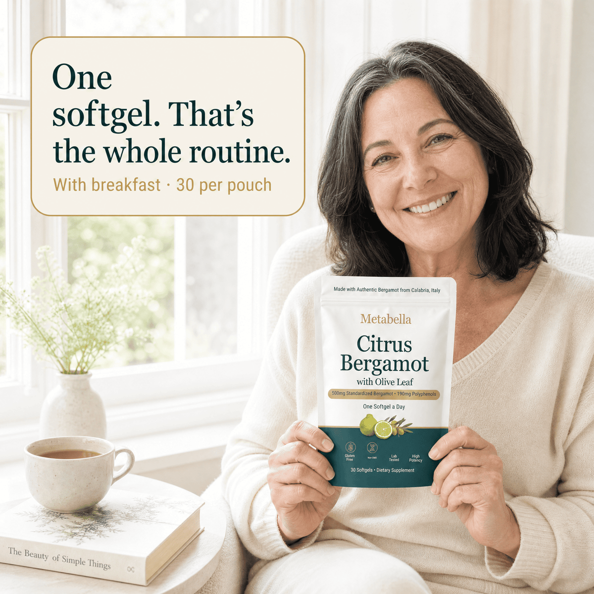 Citrus Bergamot 500mg with Olive Leaf